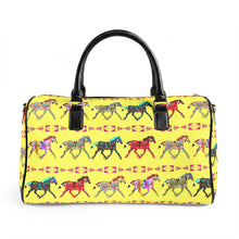 Load image into Gallery viewer, Faux Leather Travel Bag - Designed by Angela Gillette
