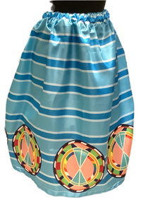 Crow inspired Blue stripe