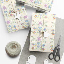 Load image into Gallery viewer, Gift Wrap Papers - Floral Ledger Art
