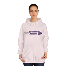 Load image into Gallery viewer, Spotted Arrow Unisex College Hoodie
