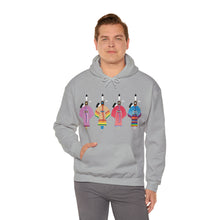 Load image into Gallery viewer, Hooded Sweatshirt / Ladies Northern Traditional Dancers/Comes in multiple colors
