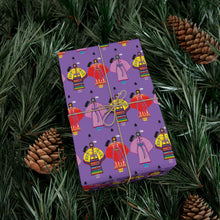 Load image into Gallery viewer, Northern Traditional Dancers Gift Wrap Paper
