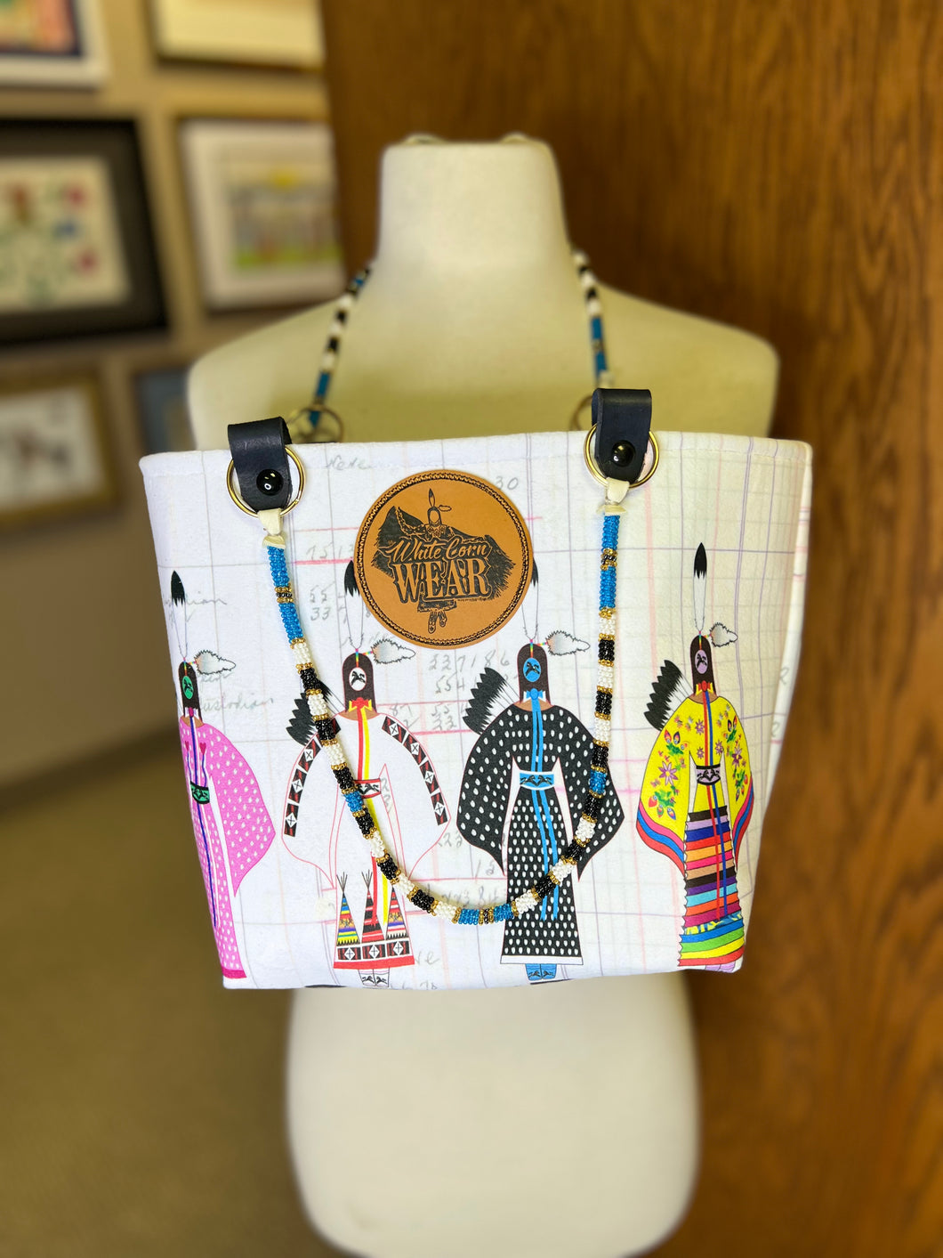 Custom Velvet Purse with custom Satin lining with beaded lanyards handles