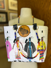 Load image into Gallery viewer, Custom Velvet Purse with custom satin lining with beaded handles
