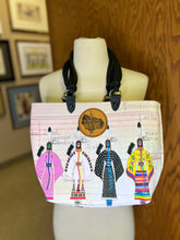 Load image into Gallery viewer, Custom Velvet Purse with Custom satin lining
