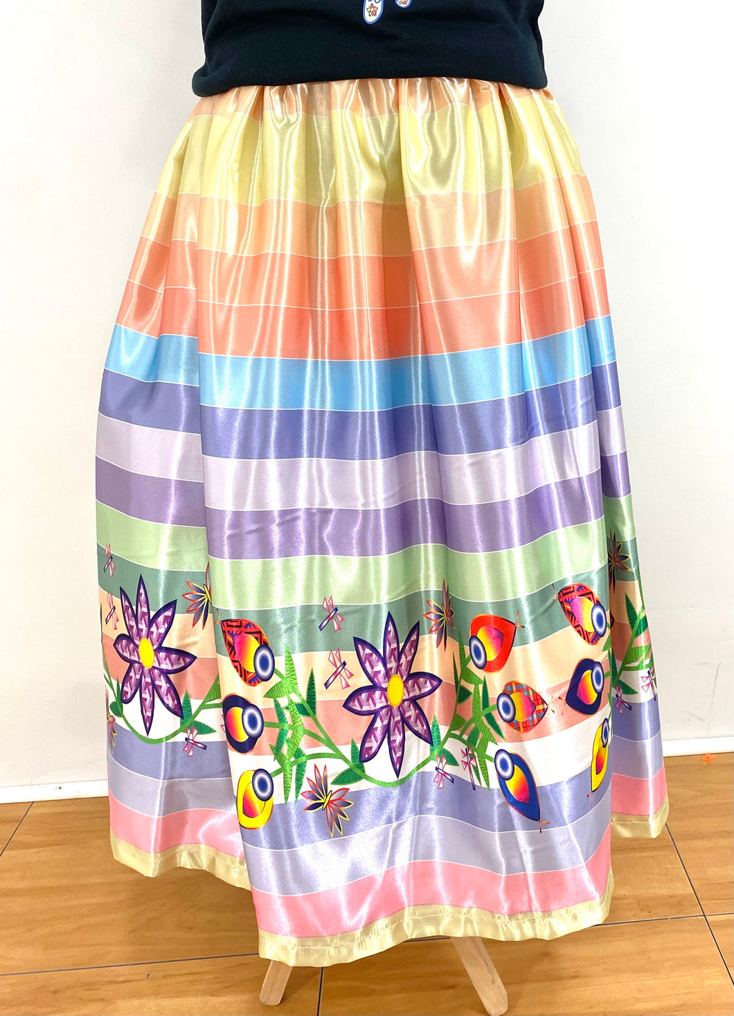 Striped Pastel Butch Thunderhawk Floral